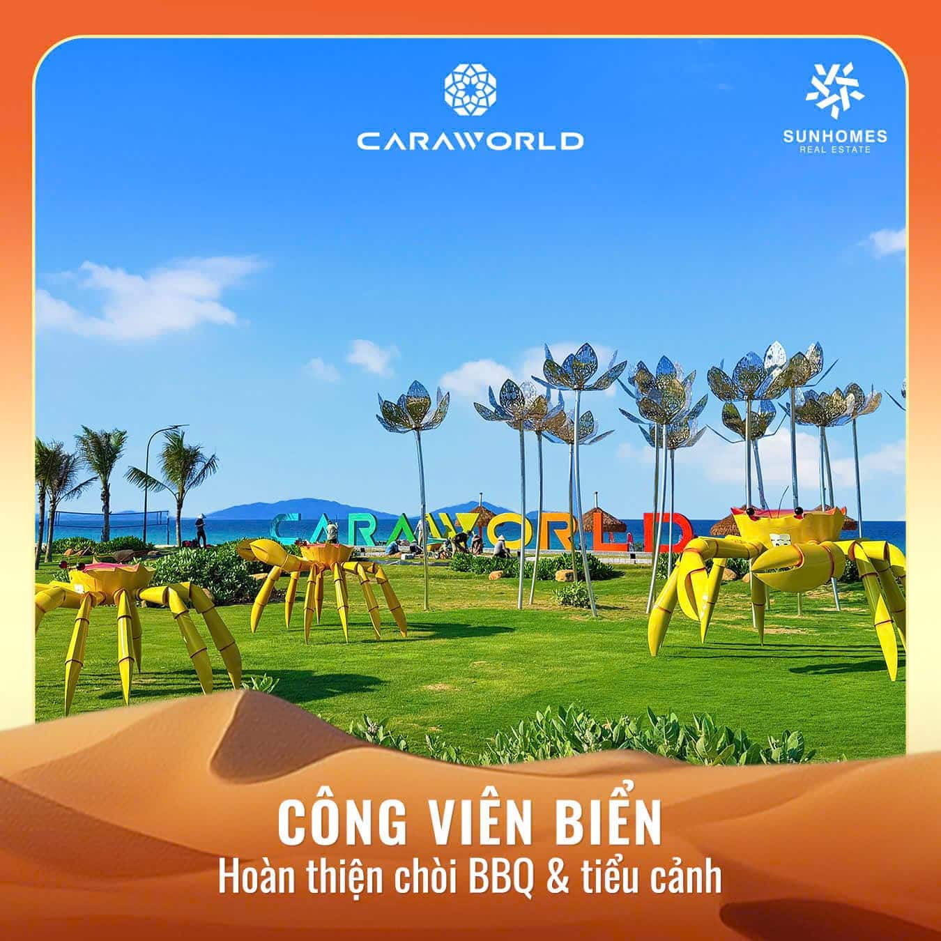 Tiến độ công viên biển