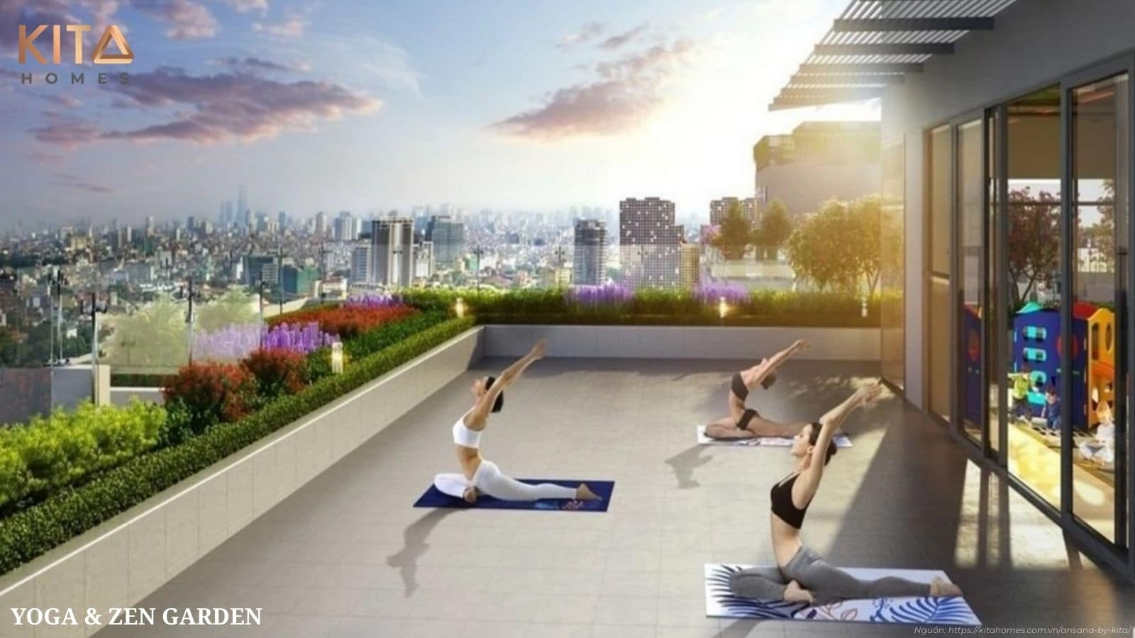 Trải nghiệm hệ thống tiện ích nghỉ dưỡng 5 sao: Hồ bơi, Gym, Spa ngay trong nội khu Ansana by Kita