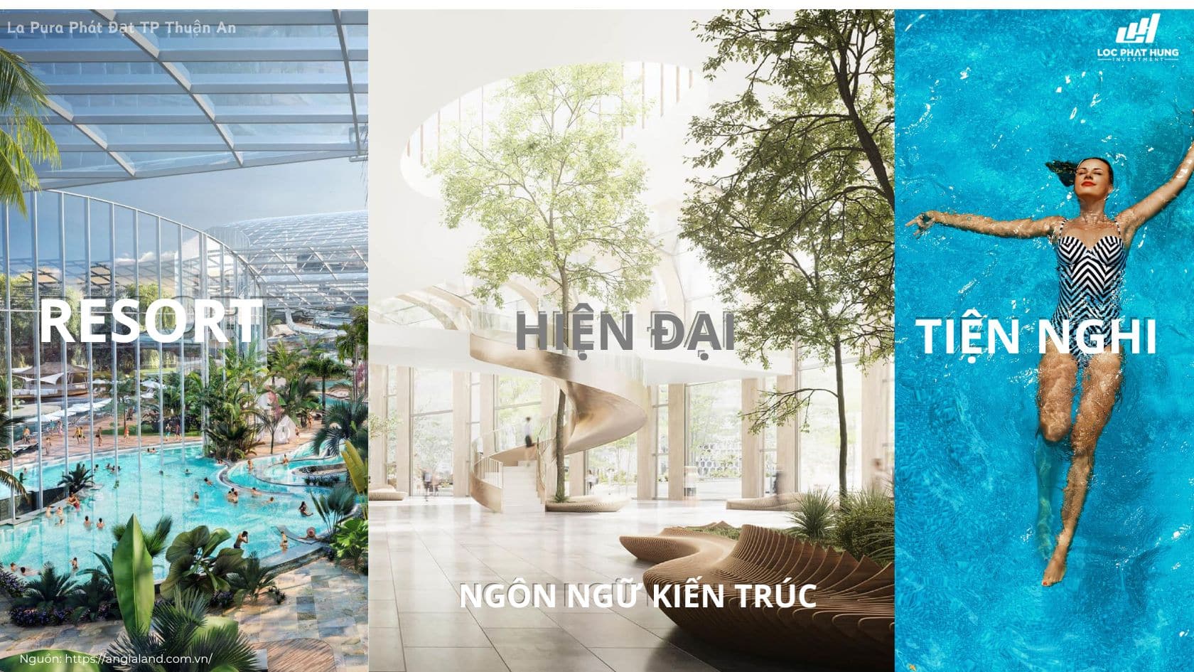 Tiện ích nội khu dự án chung cư căn hộ La Pura Phát Đạt Thuận An