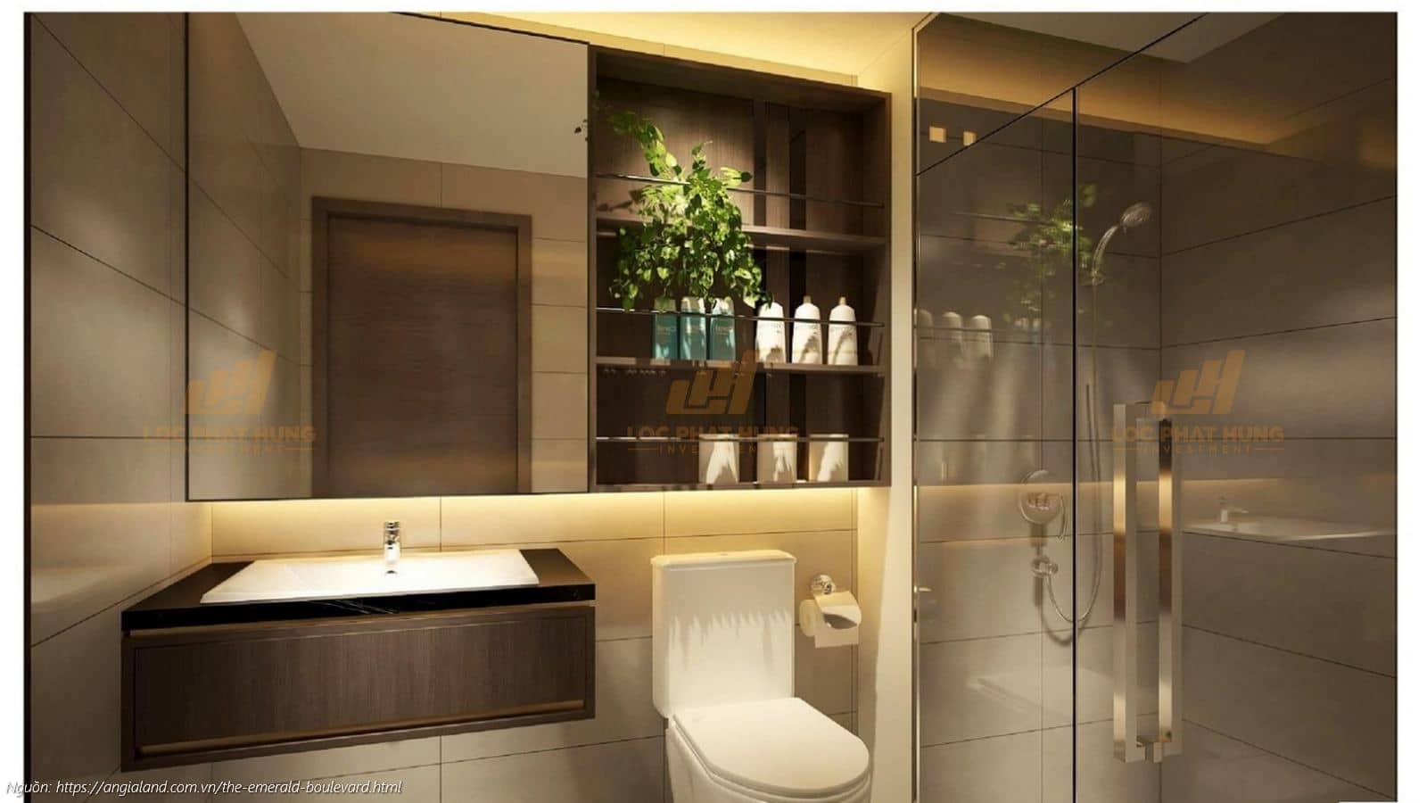 Nhà mẫu dự án căn hộ chung cư The Emerald Boulevard