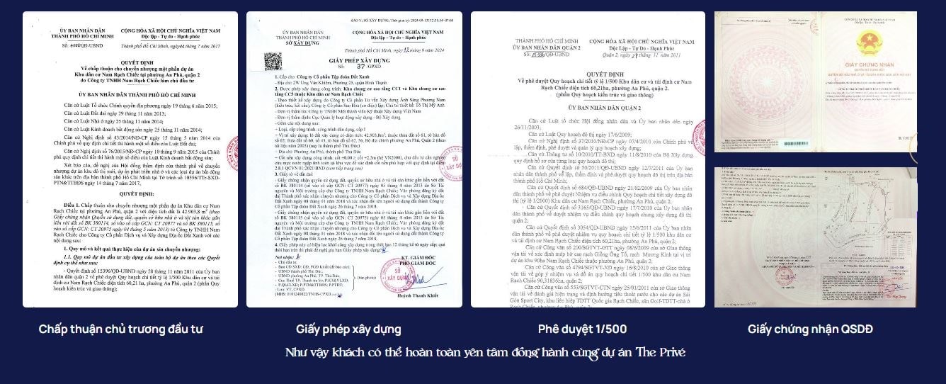 Pháp lý The Prive quận 2