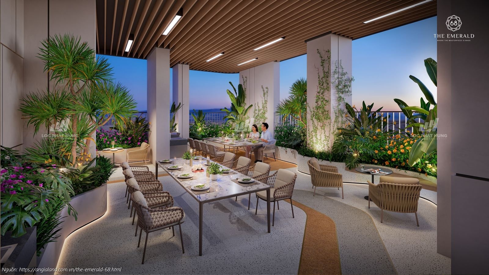 Tiện ích dự án căn hộ chung cư The Emerald Boulevard