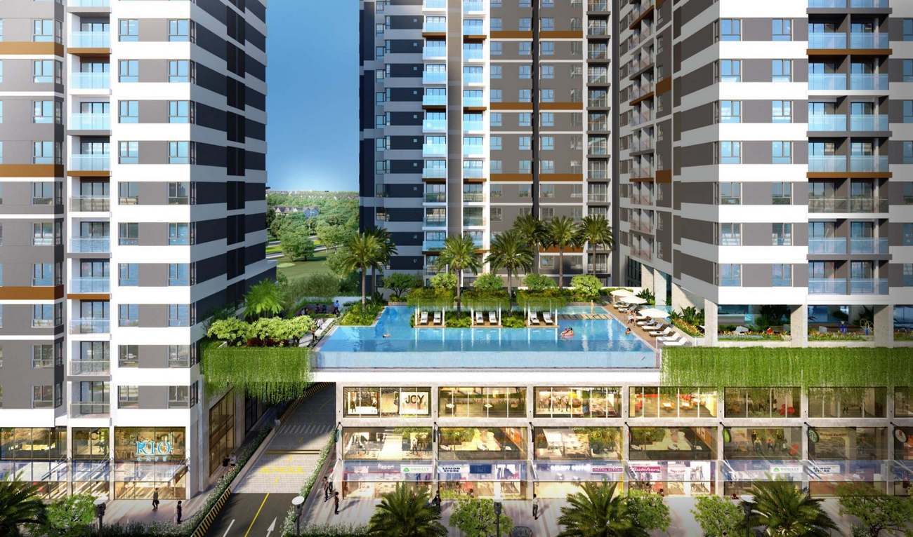 Phối cảnh dự án căn hộ D'lusso Emerald Quận 2