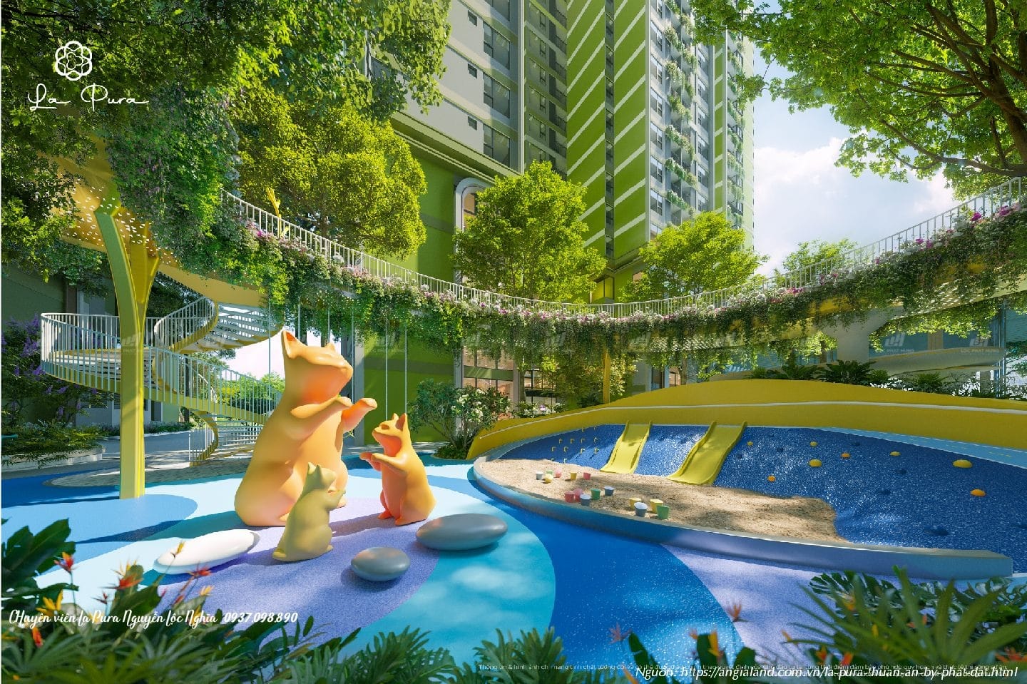 Tiện ích Khu Vui Chơi Thám Hiểm Rừng Xanh La Pura