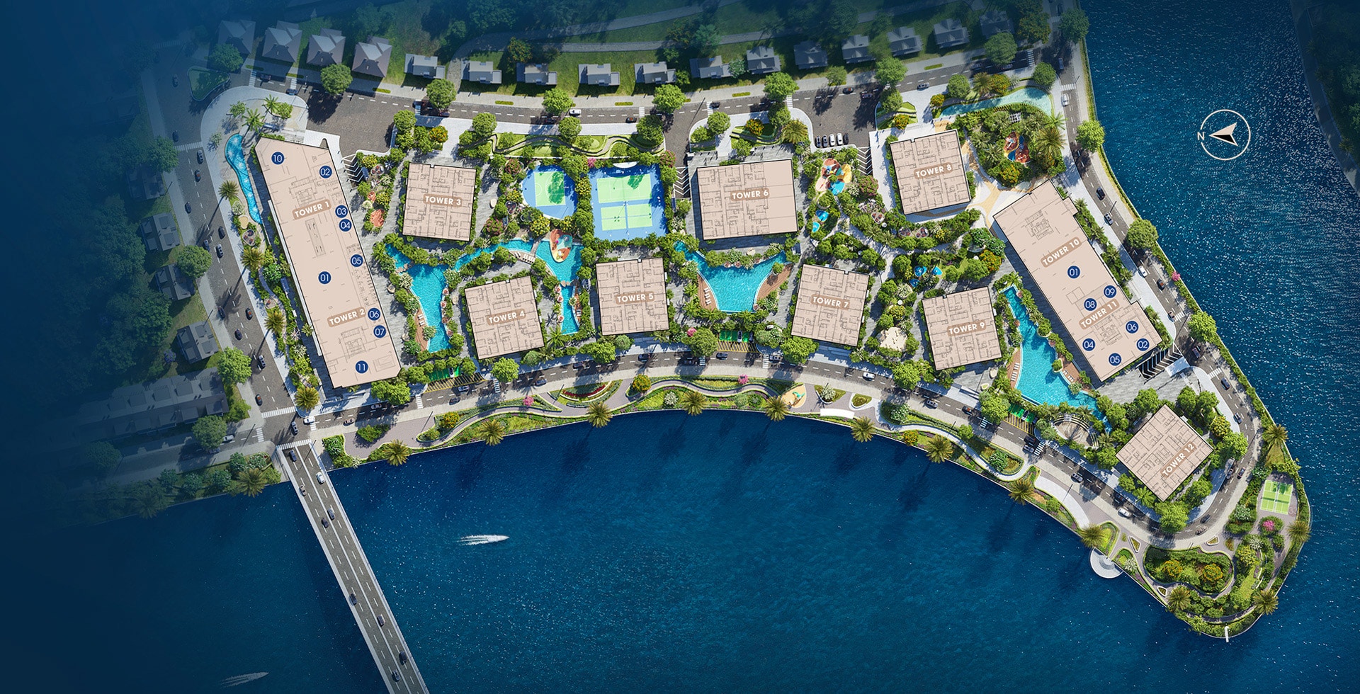 Tiện ích tầng 3 tại the prive