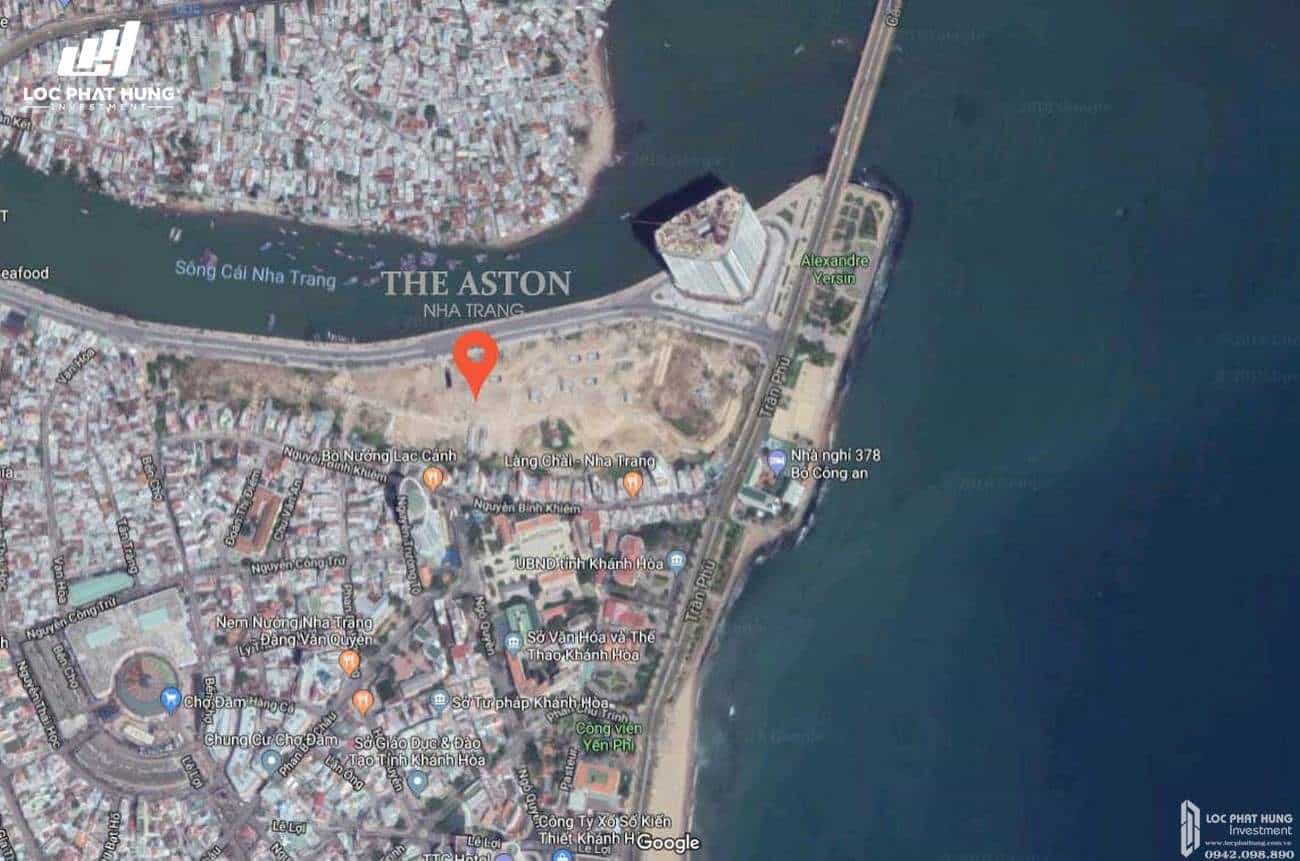 Vị trí địa chỉ dự án căn hộ chung cư The Welltone Nha Trang Đường Xóm Cồn chủ đầu tư DKRH